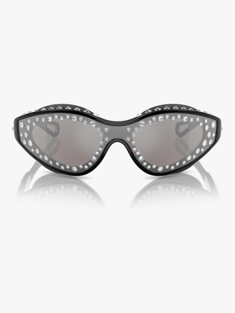 Swarovuski women's SK6024 oval sunglasses - Picture 4 of 4